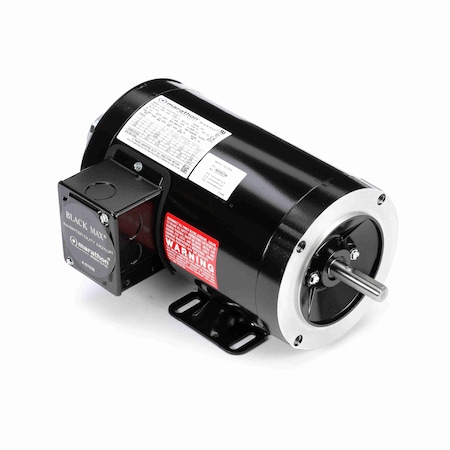 Leeson Motor 1 Hp Variable Speed Motor, 3 Phase, 1800 Rpm, 575 V, 56C Frame, Tenv Y556